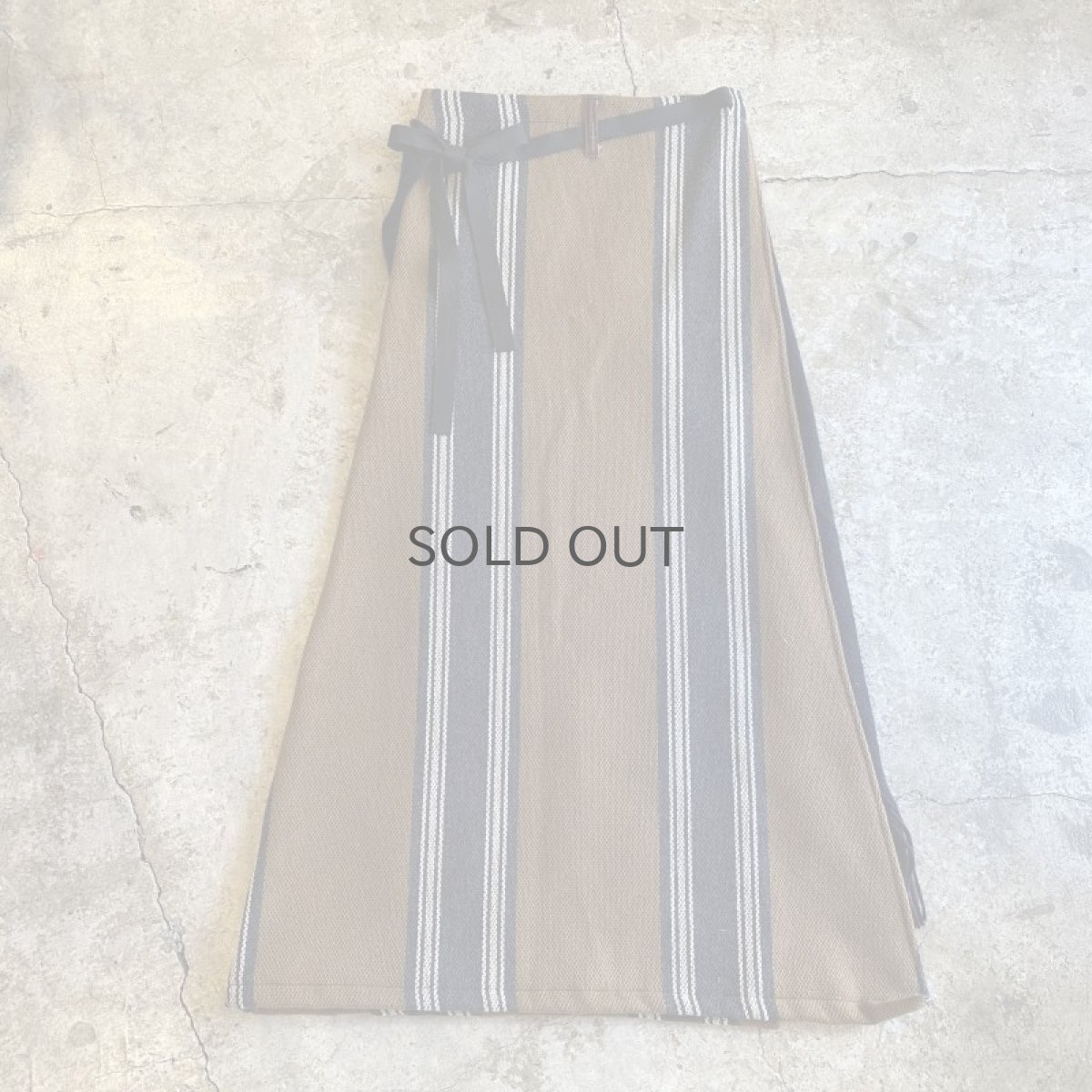 画像2: 【Wiz&Witch】"UNITED" WRAP SKIRT / FREE (2)