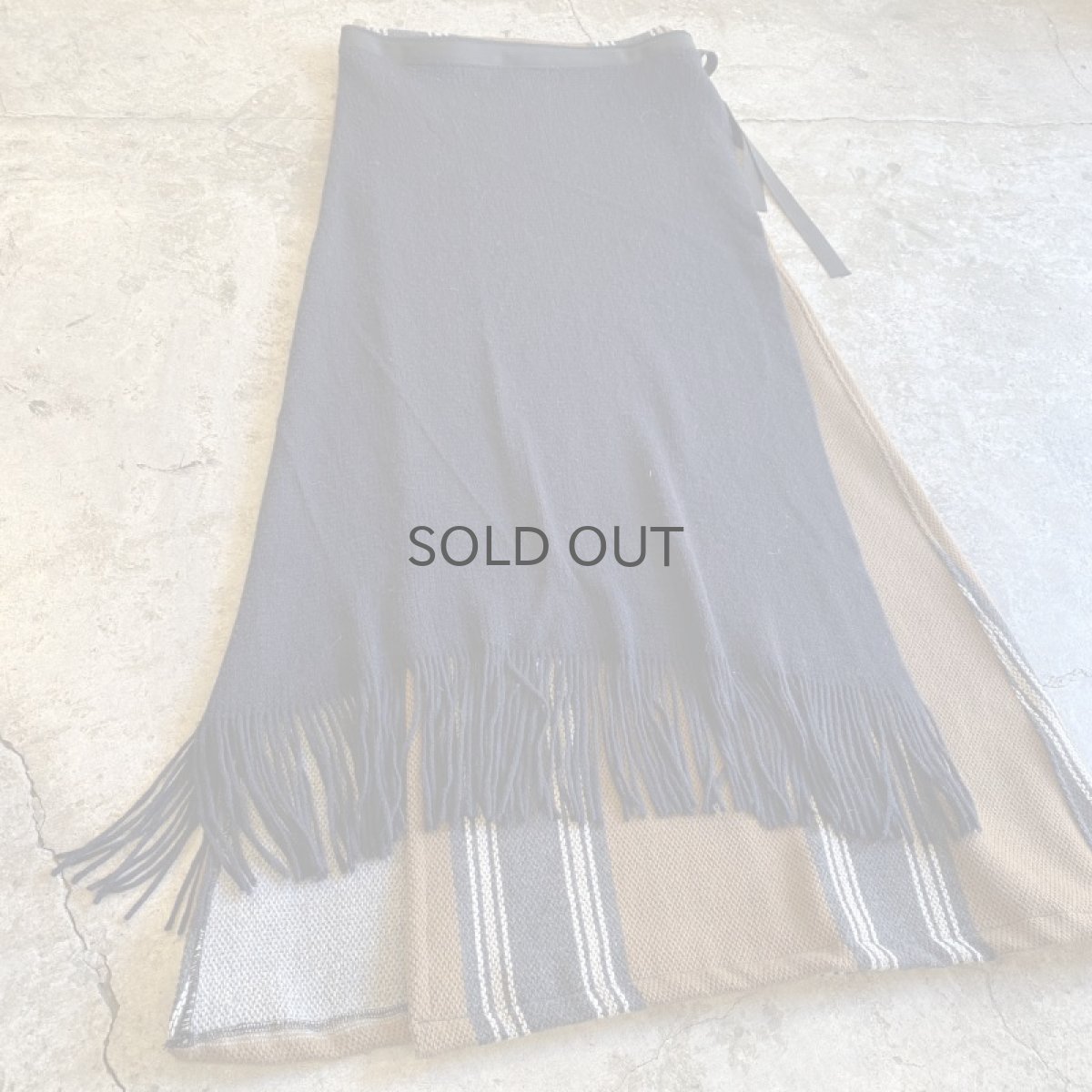 画像4: 【Wiz&Witch】"UNITED" WRAP SKIRT / FREE (4)