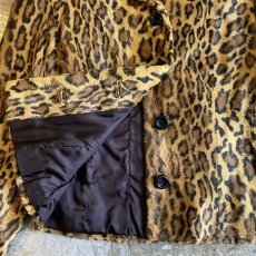 画像5: LEOPARD FAKE FUR DESIGN JACKET / Ladies S~M (5)