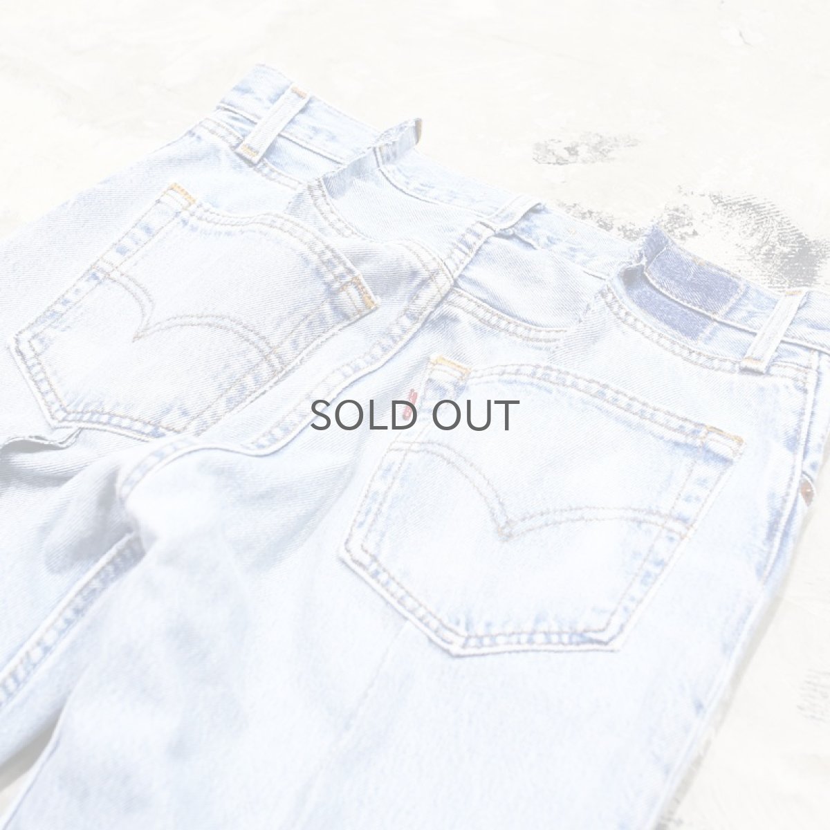 画像8: 【Wiz&Witch】"DIRTY BEAUTIFUL" CRUST ART JEANS/ W31 (8)