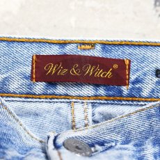 画像9: 【Wiz&Witch】"DIRTY BEAUTIFUL" CRUST ART JEANS/ W31 (9)