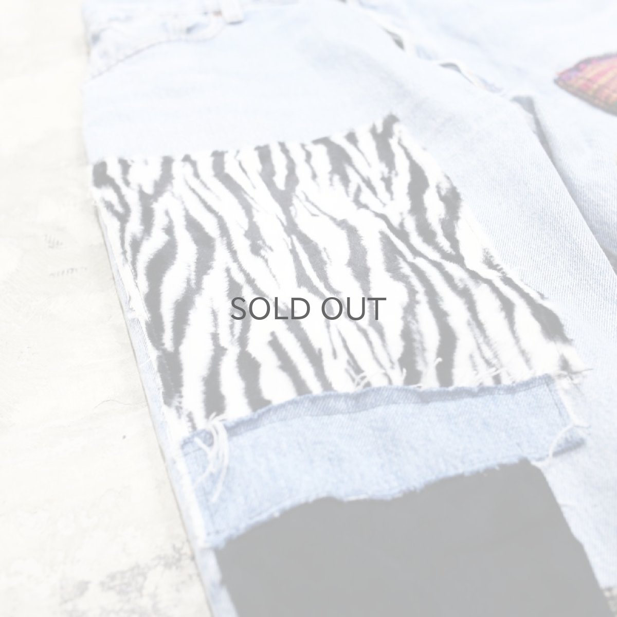 画像5: 【Wiz&Witch】"DIRTY BEAUTIFUL" CRUST ART JEANS/ W31 (5)