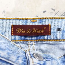 画像9: 【Wiz&Witch】"DIRTY BEAUTIFUL" CRUST ART JEANS/ W30 (9)