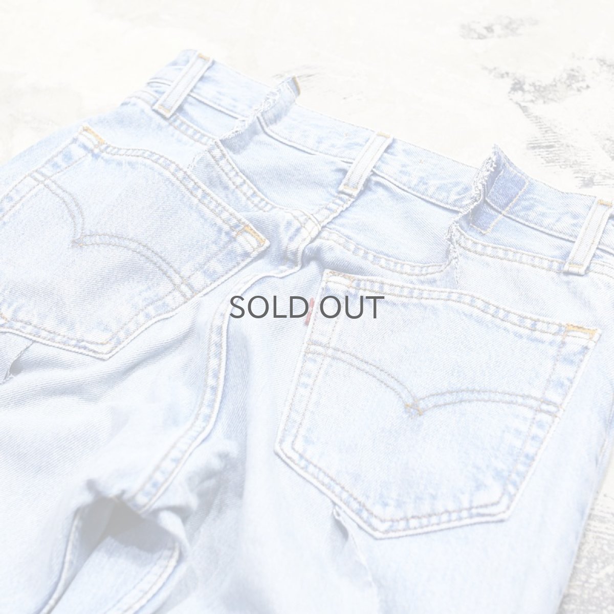 画像8: 【Wiz&Witch】"DIRTY BEAUTIFUL" CRUST ART JEANS/ W30 (8)