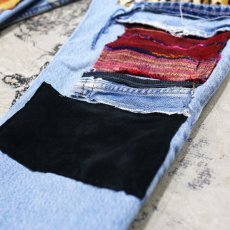 画像6: 【Wiz&Witch】"DIRTY BEAUTIFUL" CRUST ART JEANS/ W30 (6)