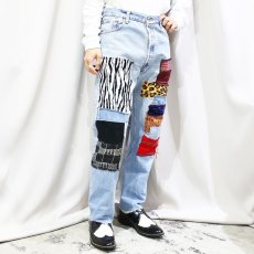 画像11: 【Wiz&Witch】"DIRTY BEAUTIFUL" CRUST ART JEANS/ W31 (11)