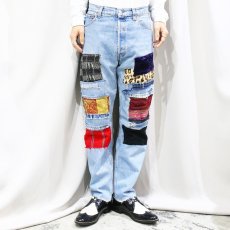 画像10: 【Wiz&Witch】"DIRTY BEAUTIFUL" CRUST ART JEANS/ W30 (10)