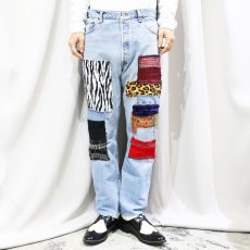 画像10: 【Wiz&Witch】"DIRTY BEAUTIFUL" CRUST ART JEANS/ W31 (10)