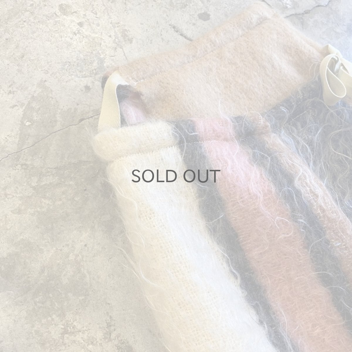 画像3: 【Wiz&Witch】"UNITED" VINTAGE FABRIC MIX WRAP SKIRT / FREE (3)