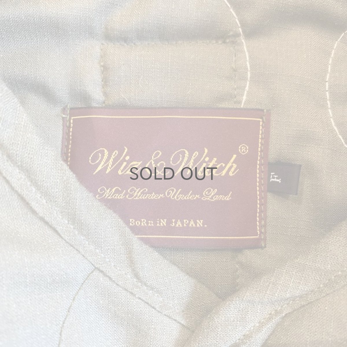 画像8: 【Wiz&Witch】STRAP WRIST COMBAT JACKET / OS (8)