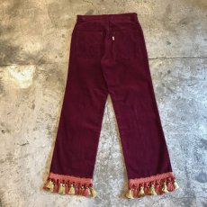 画像2: 【Wiz&Witch】 DECO CORDUROY PANTS / W26 (2)