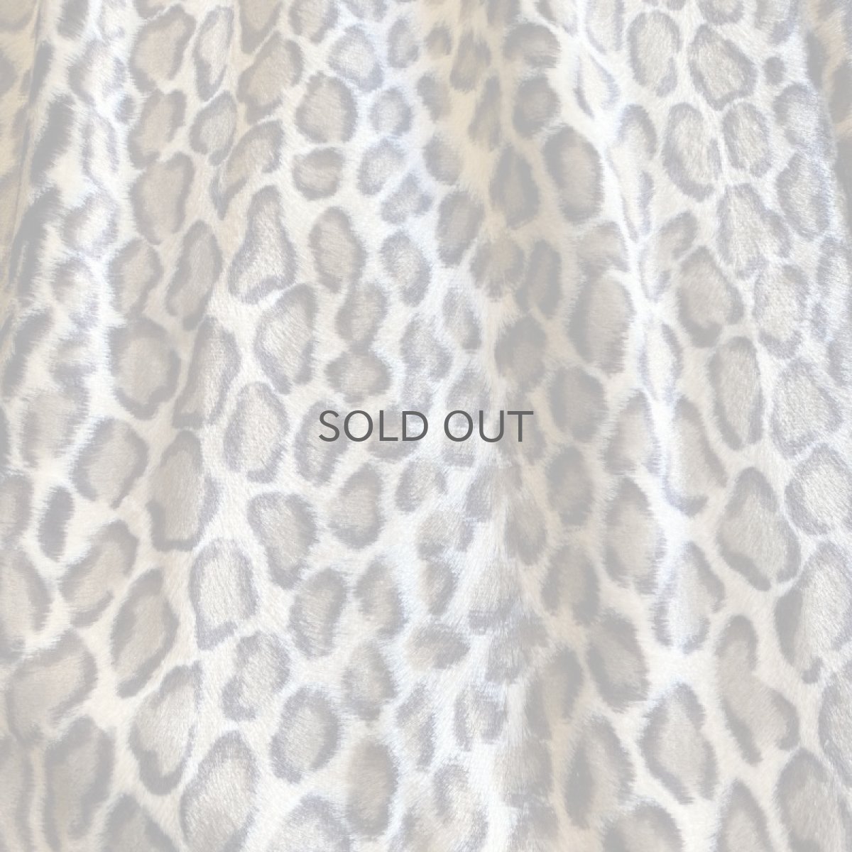 画像7: 【Wiz&Witch】"1950" BACK SLIT LEOPARD LONG SKIRT / FREE (7)