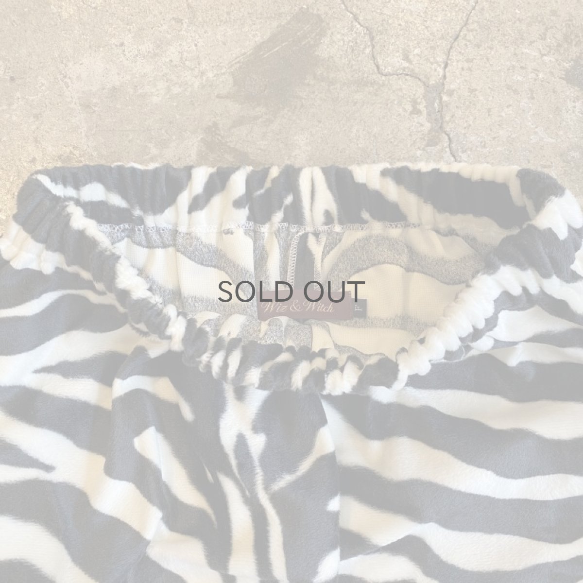 画像6: 【Wiz&Witch】"1950" ZEBRA BACK SLIT LONG SKIRT / FREE (6)