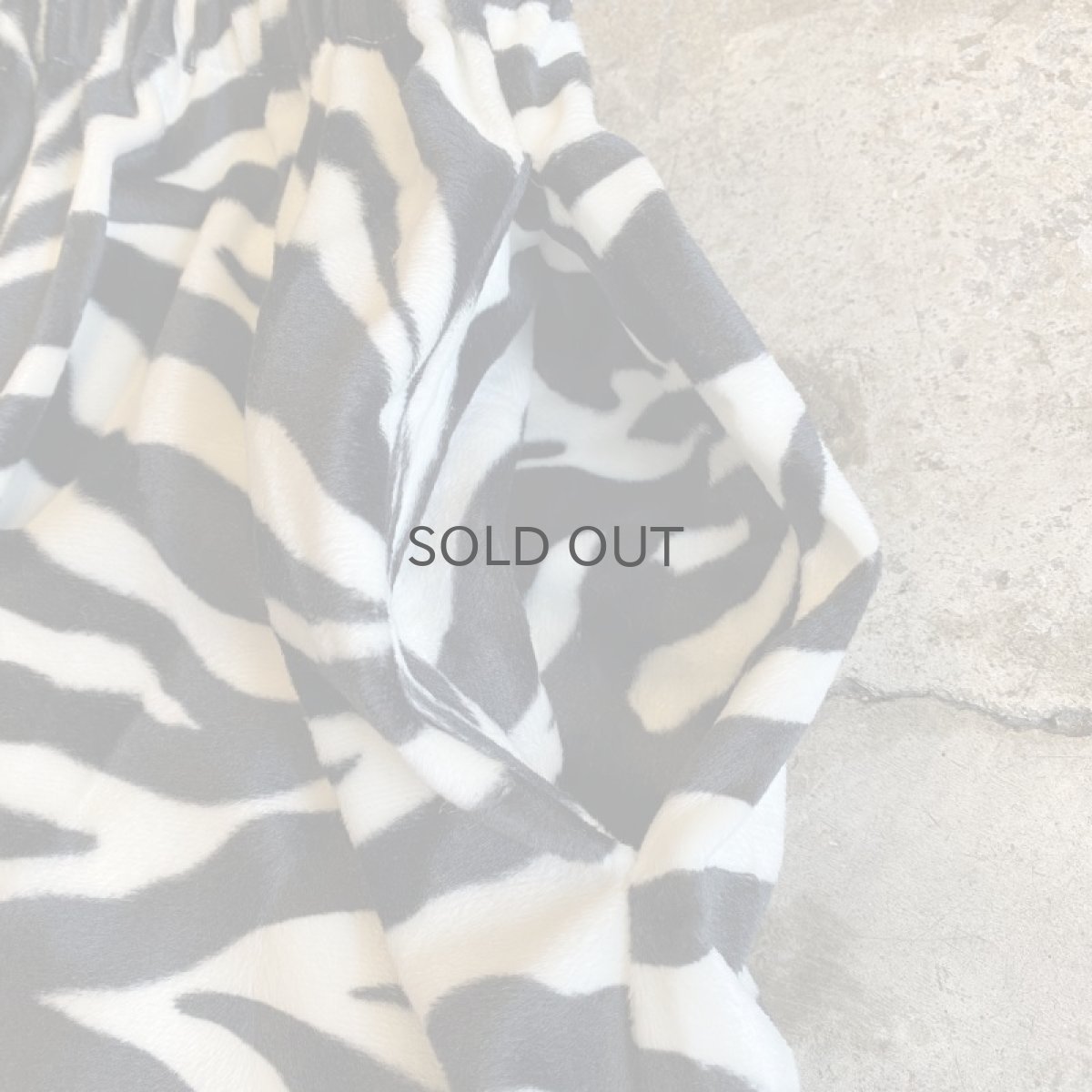 画像7: 【Wiz&Witch】"1950" ZEBRA BACK SLIT LONG SKIRT / FREE (7)