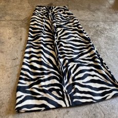 画像3: 【Wiz&Witch】"1950" ZEBRA BACK SLIT LONG SKIRT / FREE (3)