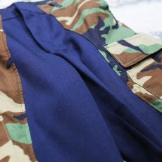 画像5: 【Wiz&Witch】"UNITED" U.S CAMO BLACK CARGO PANTS / W30 (5)