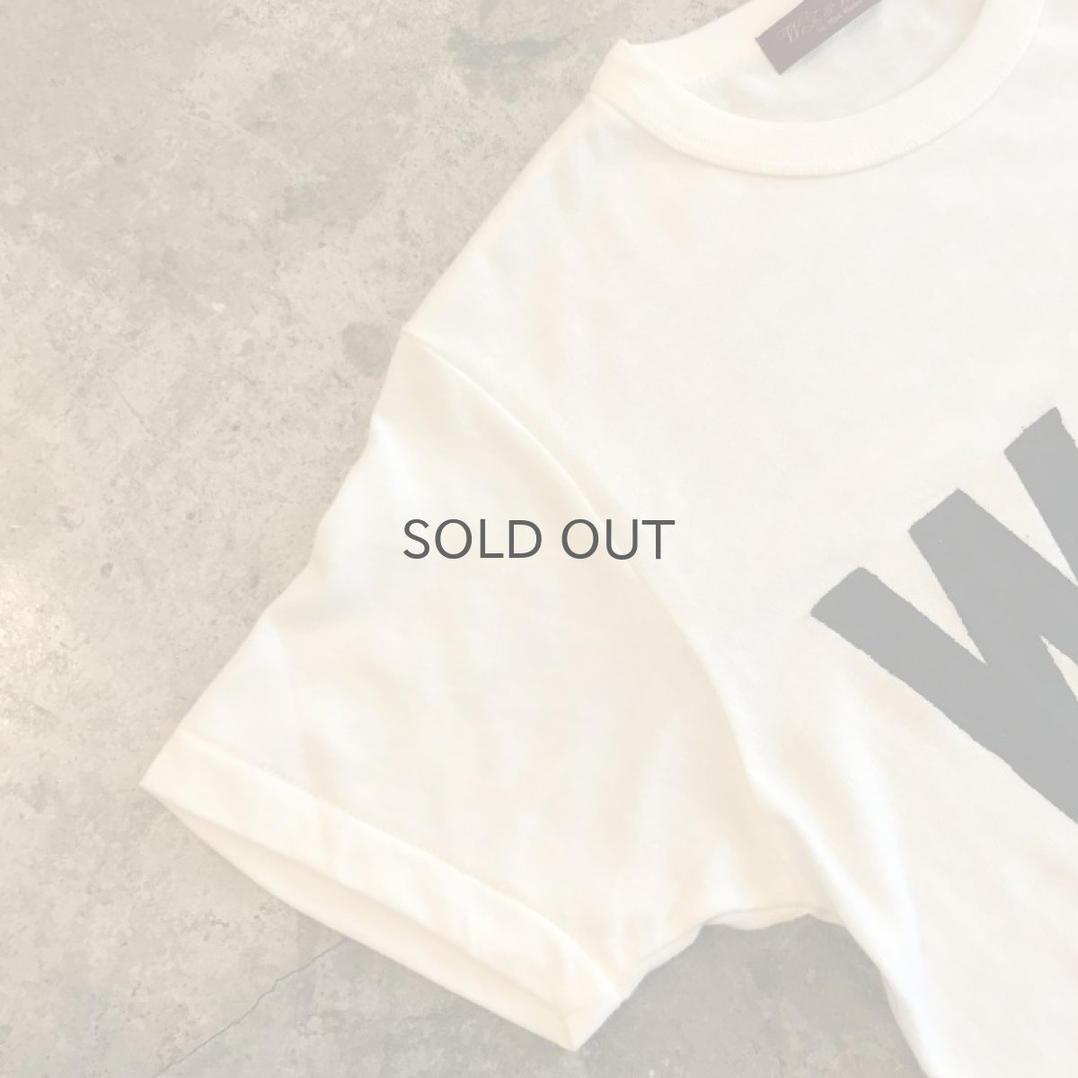 画像6: 【Wis＆Witch】"WHY" LOGO PRINT TEE / Ladies M (6)