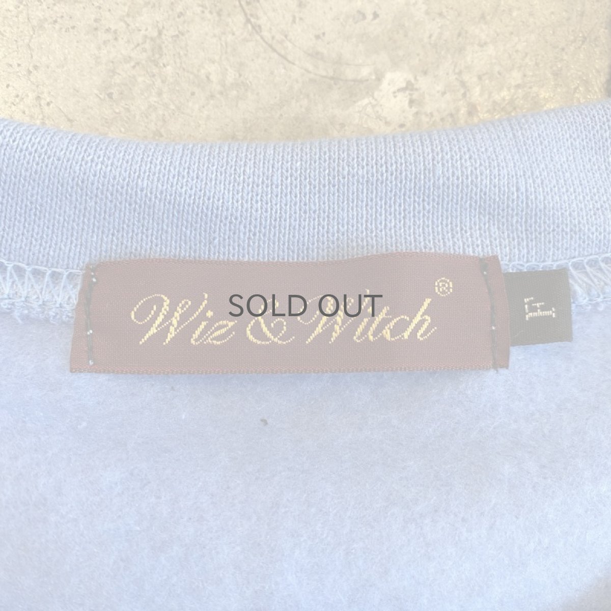 画像9: 【Wiz&Witch】"UNITED" VOLUME SLEEVE JERSEY SWEAT / OS (9)