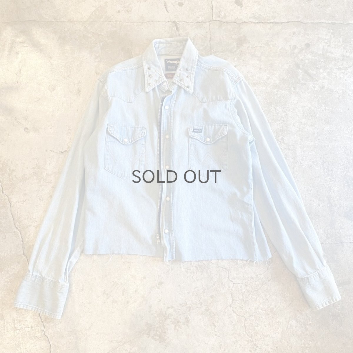 画像2: 【Wiz&Witch】"WANDERER" STUDS ZIP UP WESTERN SHIRT / OS (2)