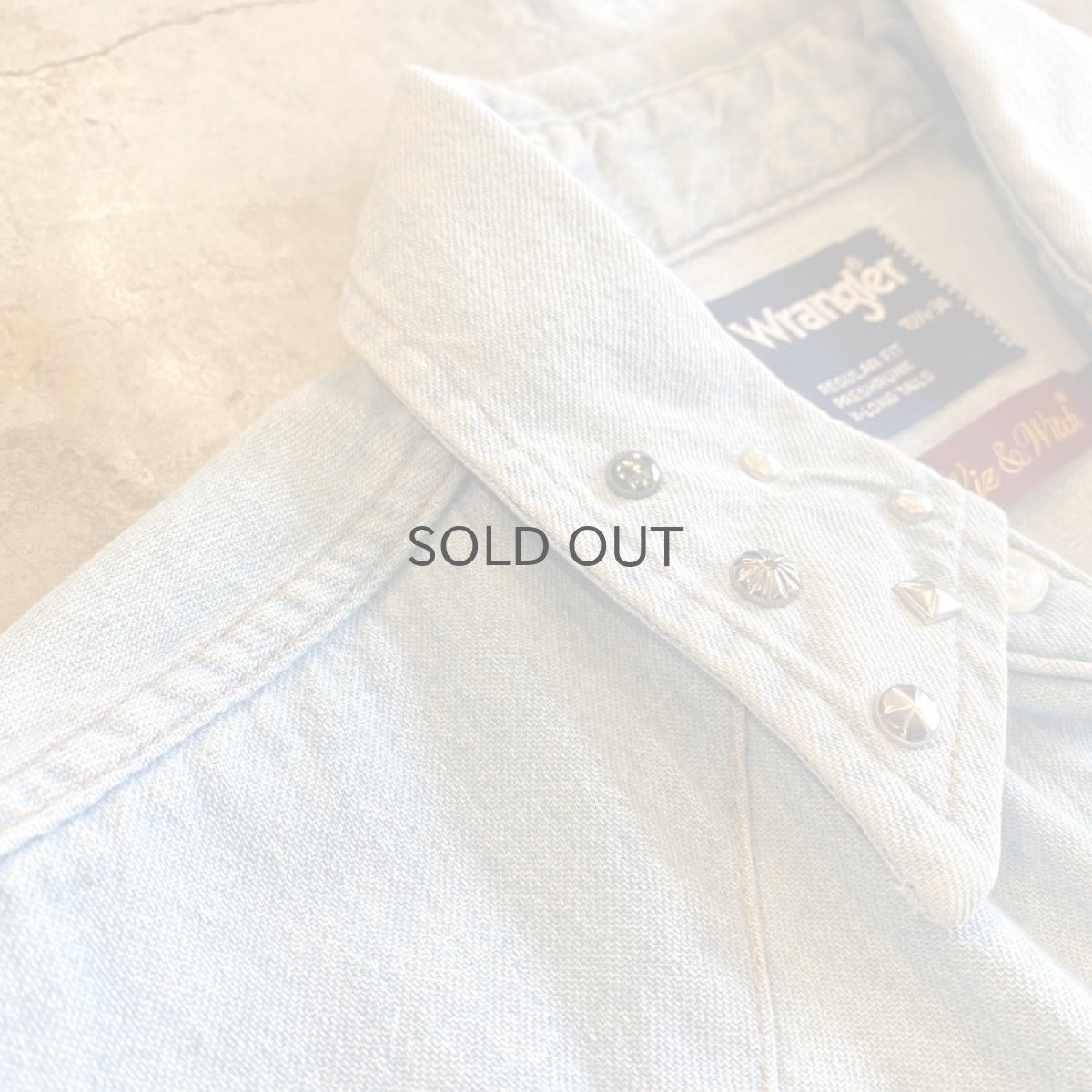 画像4: 【Wiz&Witch】"WANDERER" STUDS ZIP UP WESTERN SHIRT / OS (4)