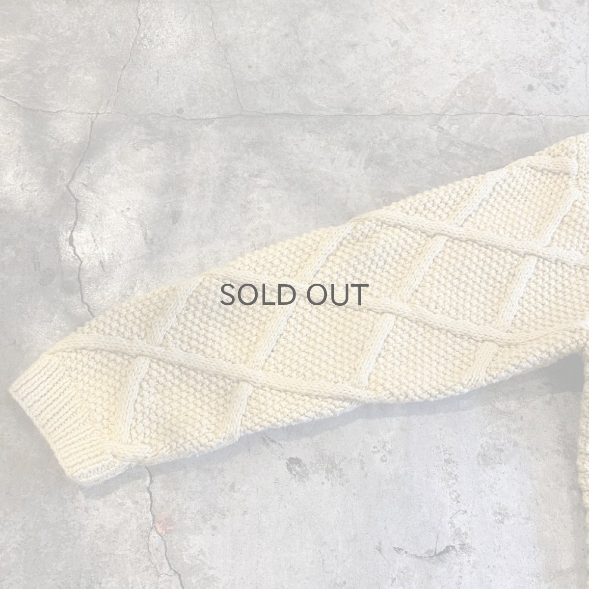 画像6: 【Wiz&Witch】"DIRTY BEAUTIFUL" DESTROY COTTON KNIT / OS (6)