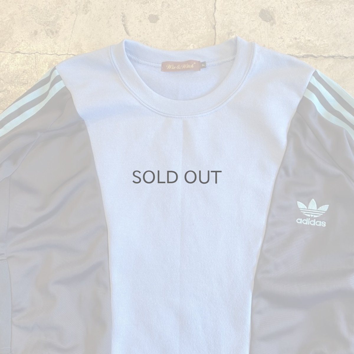 画像5: 【Wiz&Witch】"UNITED" VOLUME SLEEVE JERSEY SWEAT / OS (5)