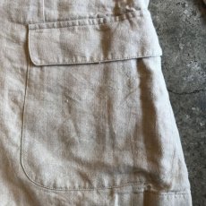 画像10: LINEN OVER SIZE TAILORED JACKET / Ladies M (S) (10)