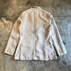 画像2: LINEN OVER SIZE TAILORED JACKET / Ladies M (S) (2)