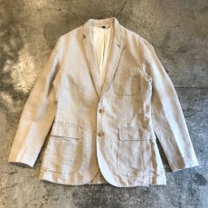 画像1: LINEN OVER SIZE TAILORED JACKET / Ladies M (S) (1)