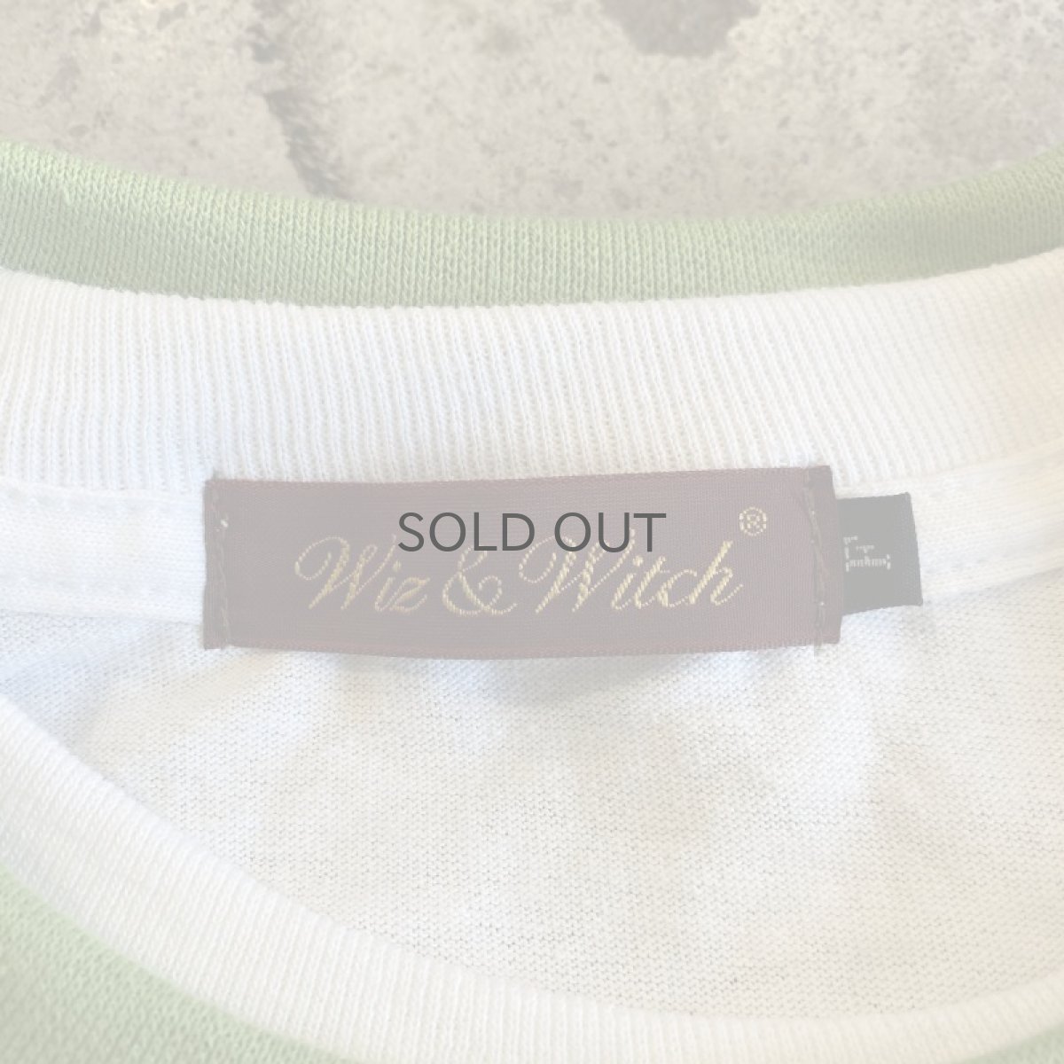 画像9: 【Wiz&Witch】"UNITED" OPEN LAYERED SWEAT / OS (9)