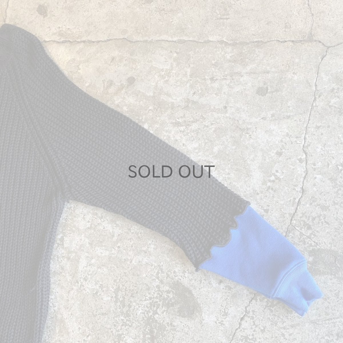 画像6: 【Wiz&Witch】"UNITED" TWO FACE KNIT SWEAT / OS (6)