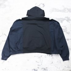 画像2: 【Wiz&Witch】"UNITED" OPEN SHOULDER WIDE HOODIE  / OS (2)