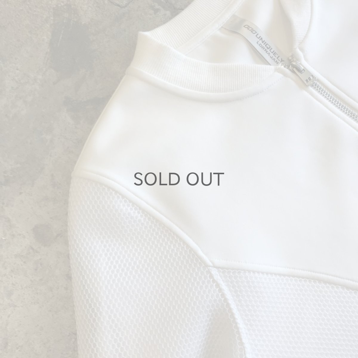 画像7: MESH COLOR BOMBER JACKET / Ladies L(S) (7)