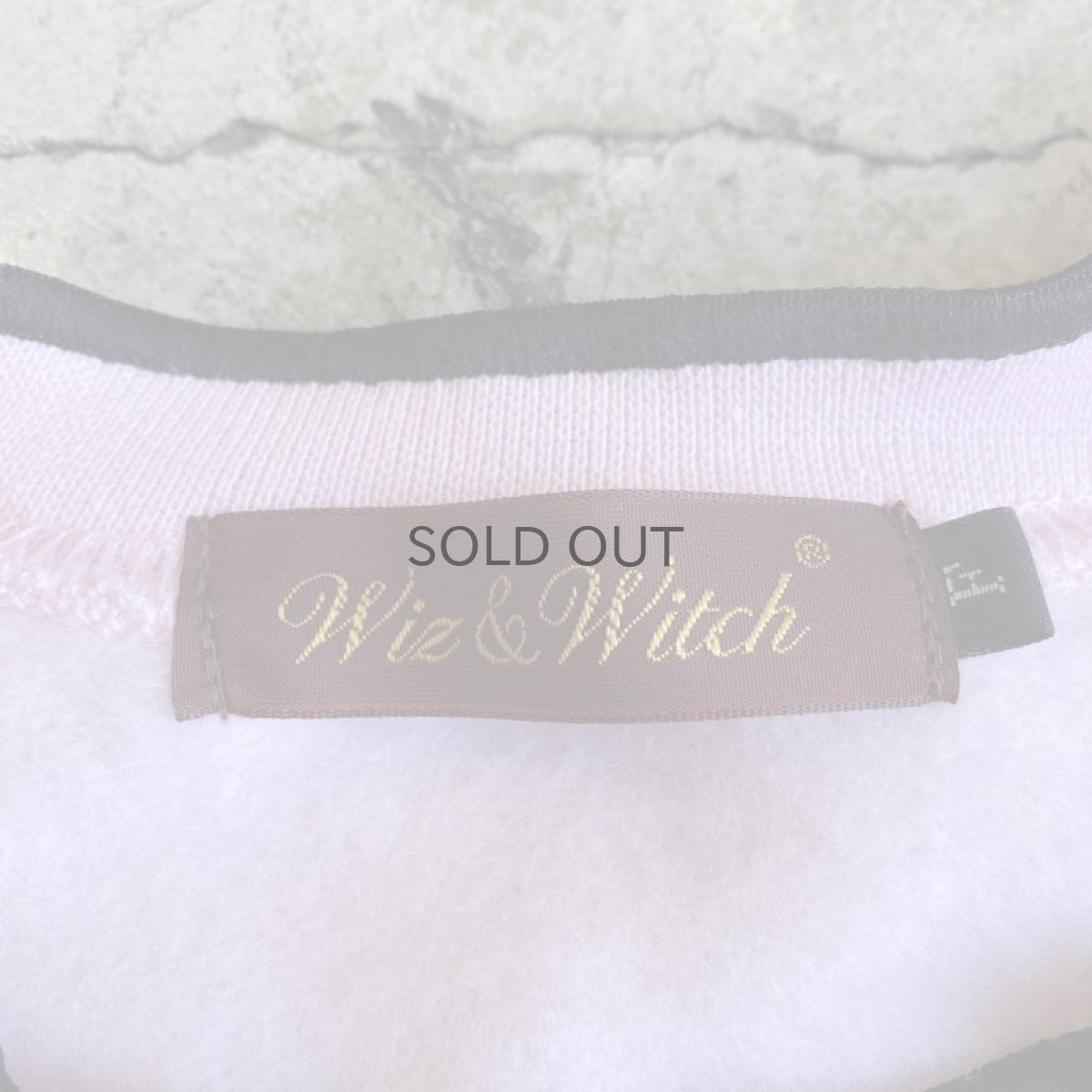 画像9: 【Wiz&Witch】"OUT STITCH" WIDE SWEAT / OS (9)