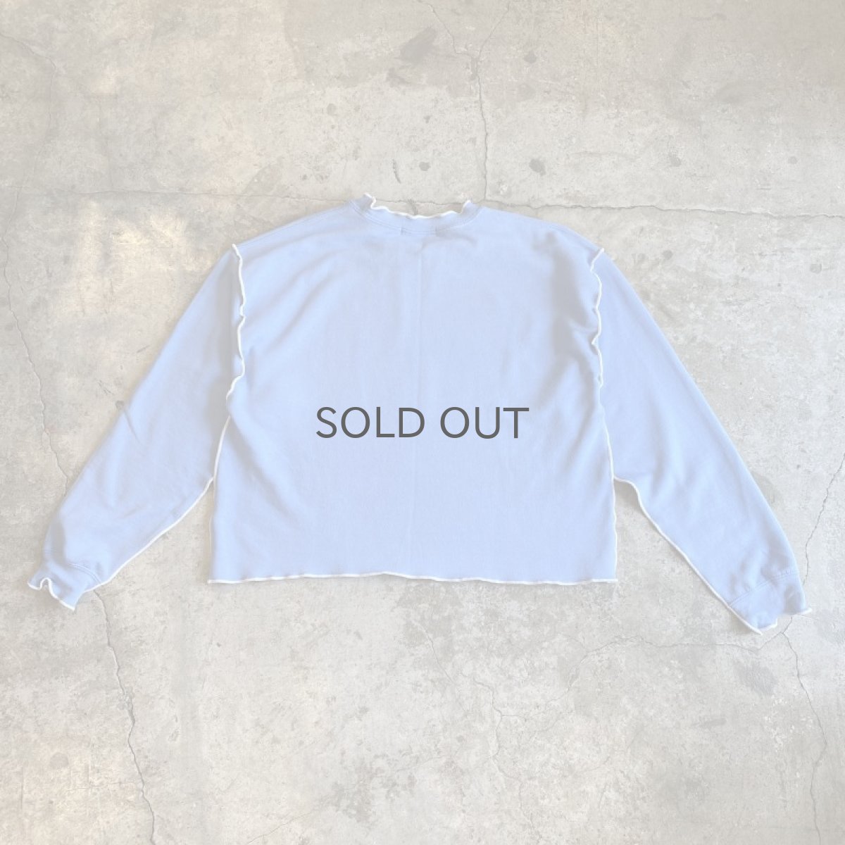 画像2: 【Wiz&Witch】"OUT STITCH" WIDE SWEAT / OS (2)