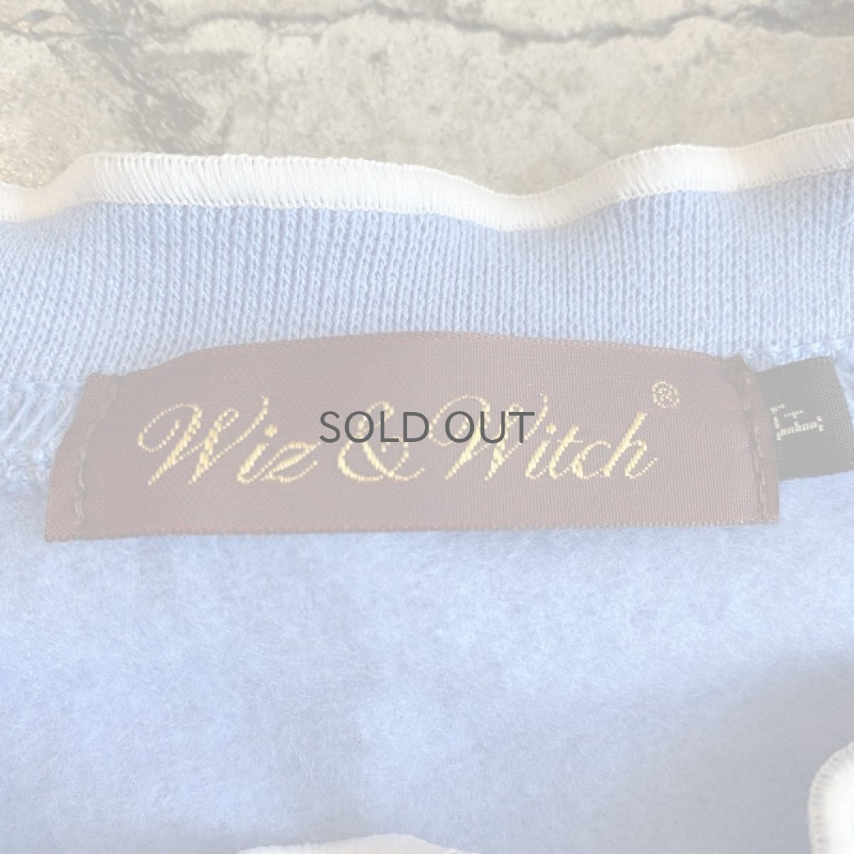 画像9: 【Wiz&Witch】"OUT STITCH" WIDE SWEAT / OS (9)