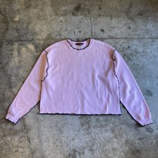 画像1: 【Wiz&Witch】"OUT STITCH" WIDE SWEAT / OS (1)