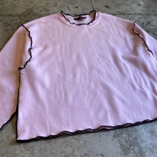 画像4: 【Wiz&Witch】"OUT STITCH" WIDE SWEAT / OS (4)