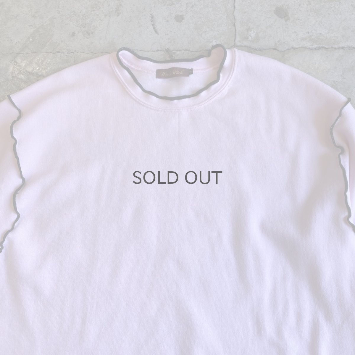 画像5: 【Wiz&Witch】"OUT STITCH" WIDE SWEAT / OS (5)