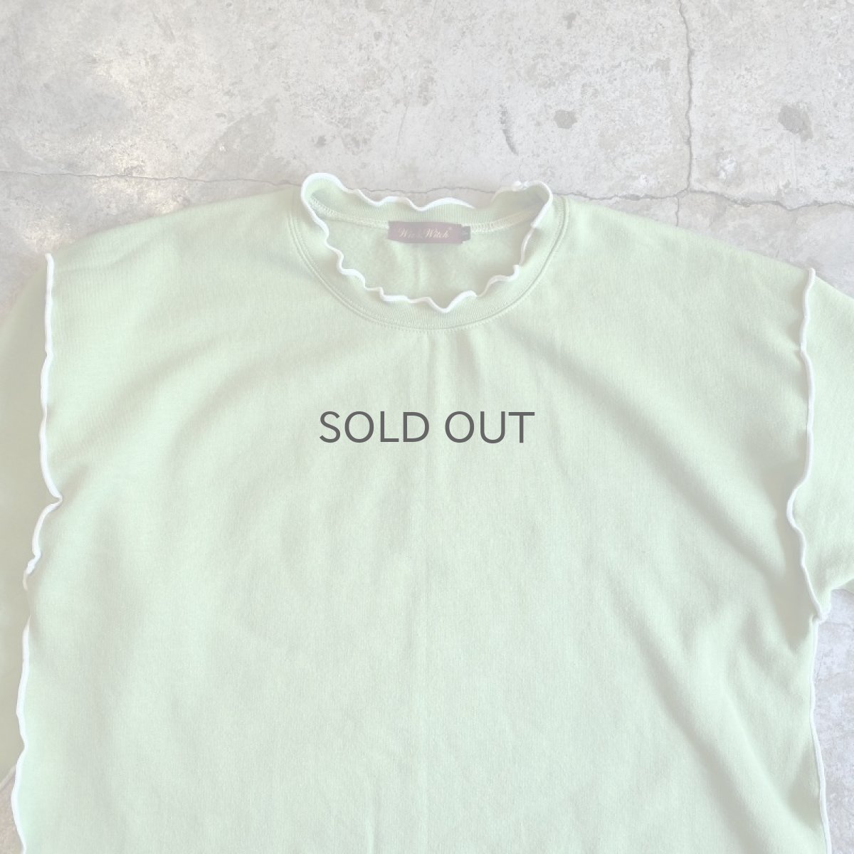 画像5: 【Wiz&Witch】"OUT STITCH" WIDE SWEAT / OS (5)