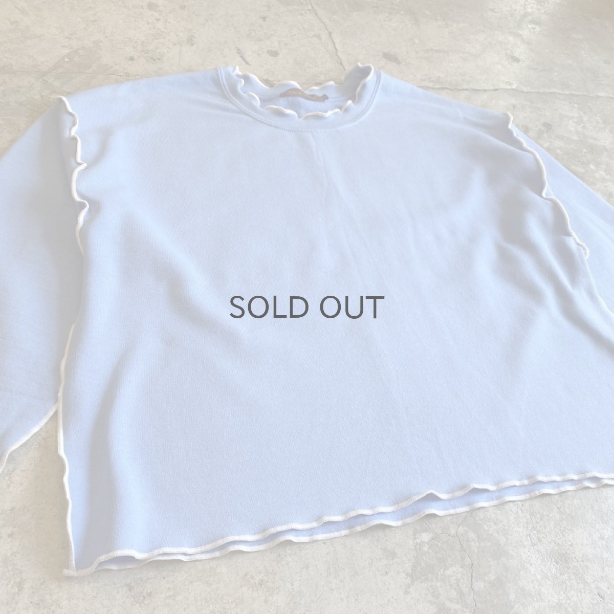 画像4: 【Wiz&Witch】"OUT STITCH" WIDE SWEAT / OS (4)