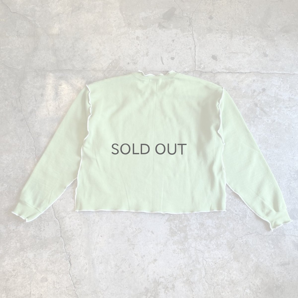 画像2: 【Wiz&Witch】"OUT STITCH" WIDE SWEAT / OS (2)