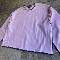 画像3: 【Wiz&Witch】"OUT STITCH" WIDE SWEAT / OS (3)