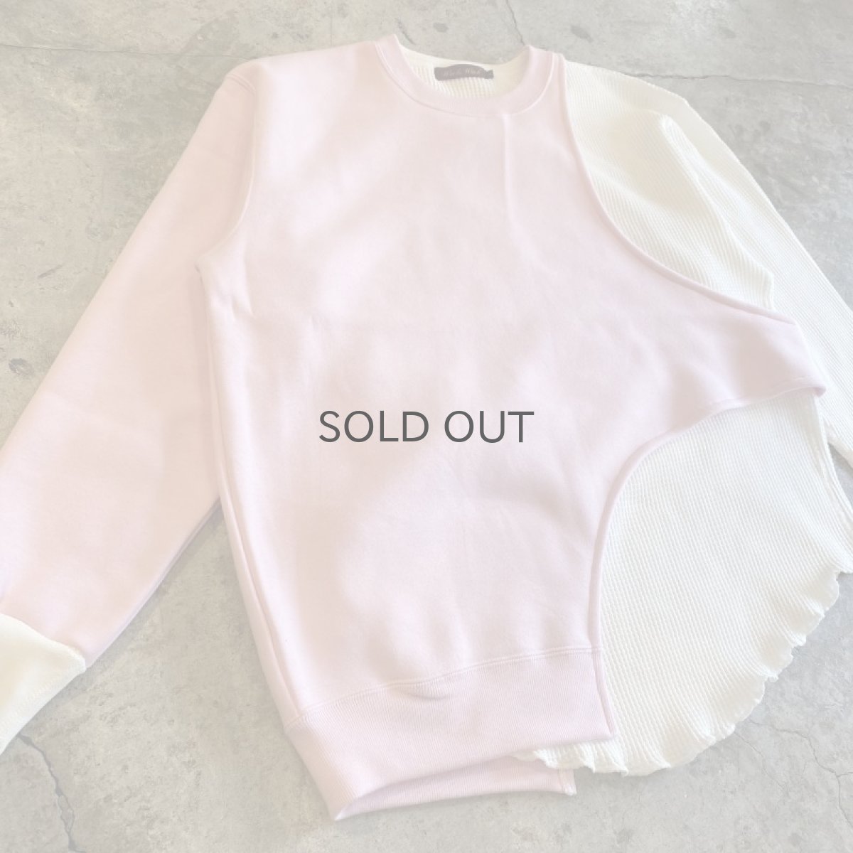 画像4: 【Wiz&Witch】"UNITED" ASYMMETRIC THERMAL SWEAT / OS (4)