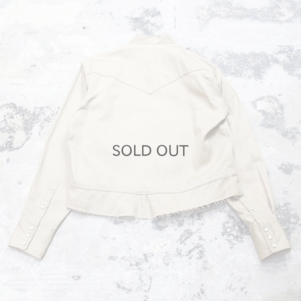 画像2: 【Wiz&Witch】"WANDERER" STUDS ZIP UP WESTERN SHIRT JACKET / OS (2)