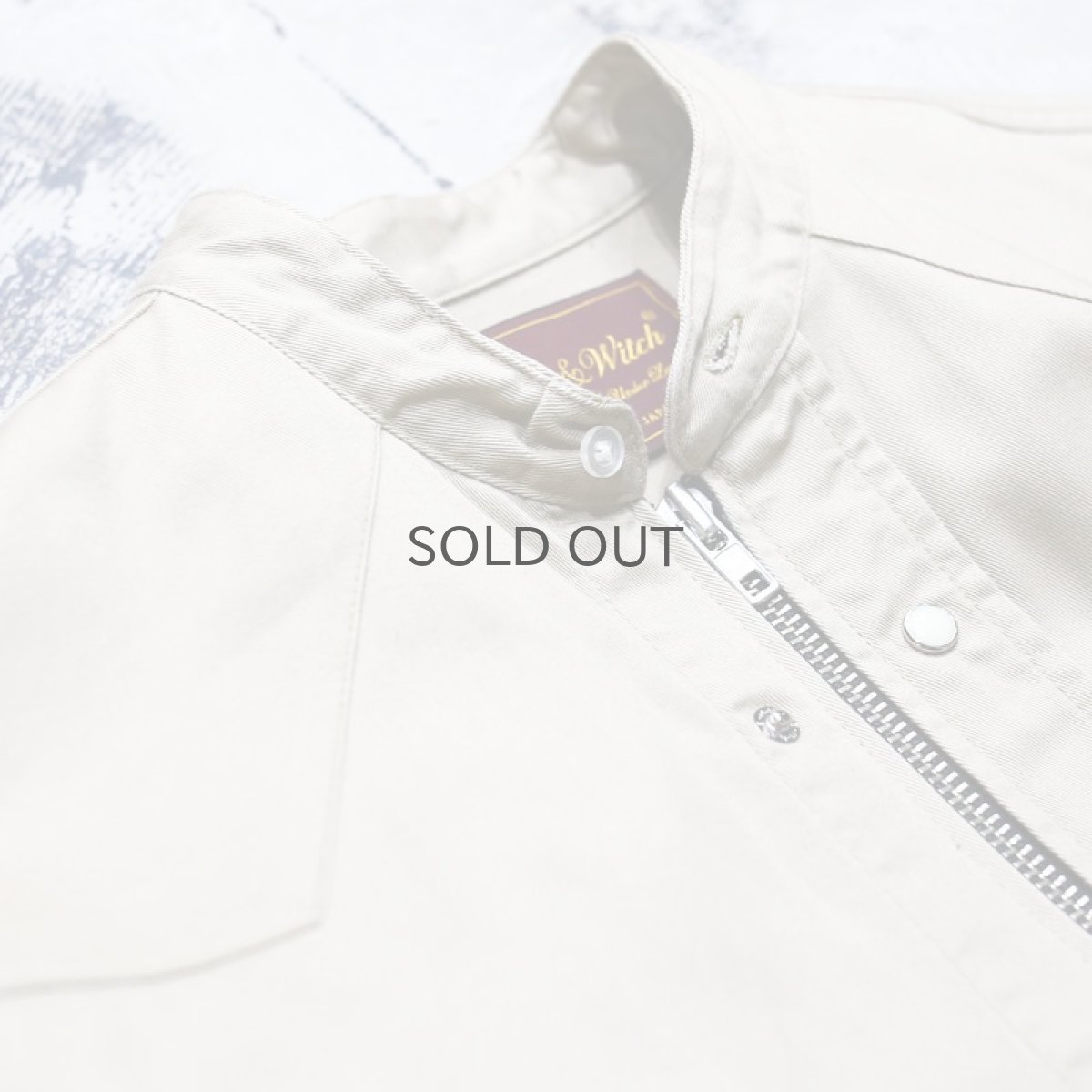 画像3: 【Wiz&Witch】"WANDERER" STUDS ZIP UP WESTERN SHIRT JACKET / OS (3)