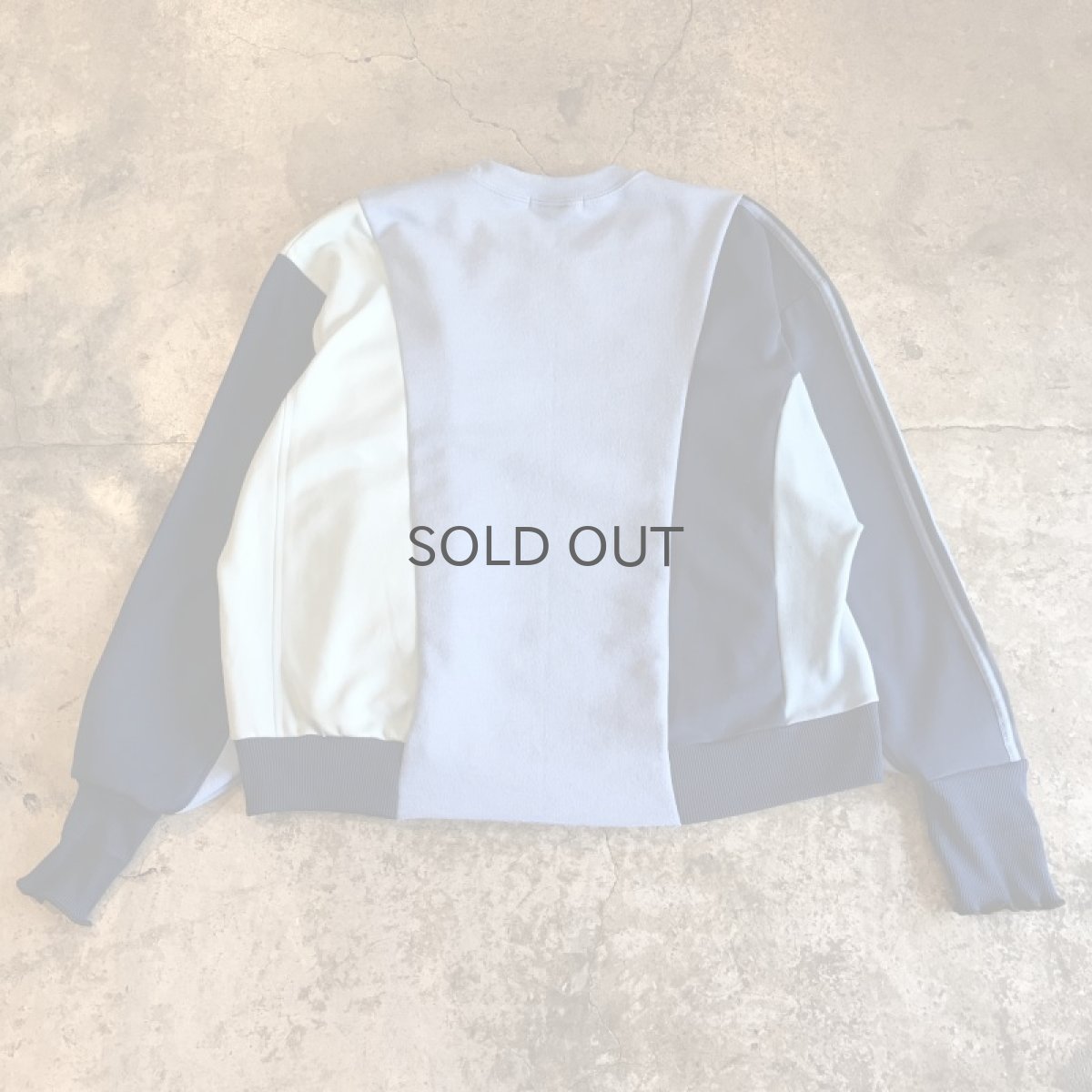 画像2: 【Wiz&Witch】"UNITED" VOLUME SLEEVE JERSEY SWEAT  / OS (2)