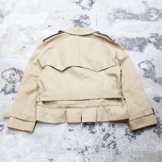 画像2: 【Wiz&Witch】"THE U.K" SHORT TRENCH RIDERS JACKET / OS (2)