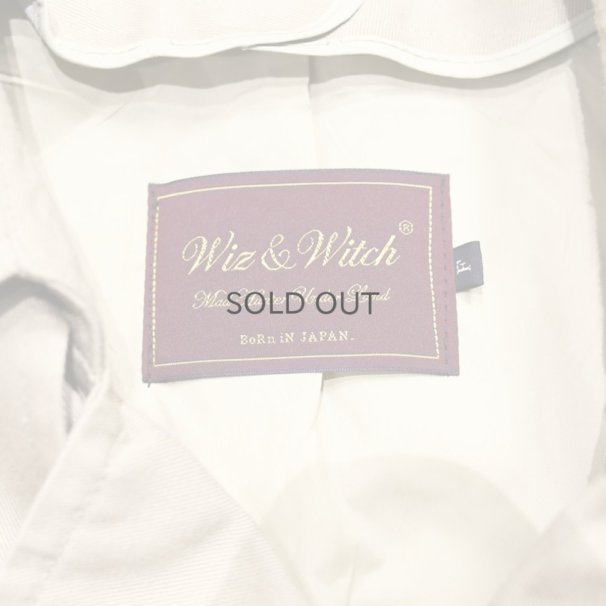 画像8: 【Wiz&Witch】"THE U.K" SHORT TRENCH RIDERS JACKET / OS (8)