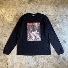 画像1: "STAND BY ME" PRINT L/S TEE / BLACK / M (1)